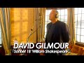 DAVID GILMOUR ：PINK FLOYD 『Sonnet 18 (William Shakespeare)』 by miu JAPAN
