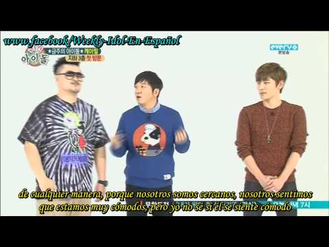[Sub Español] 131120 Weekly Idol K will PARTE 1