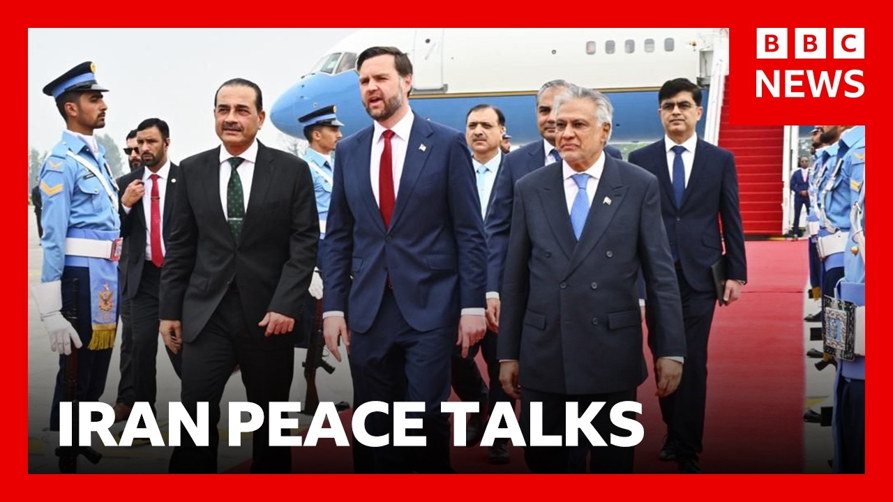 US negotiators arrive in Pakistan ahead of peace talks with Iran | BBC News