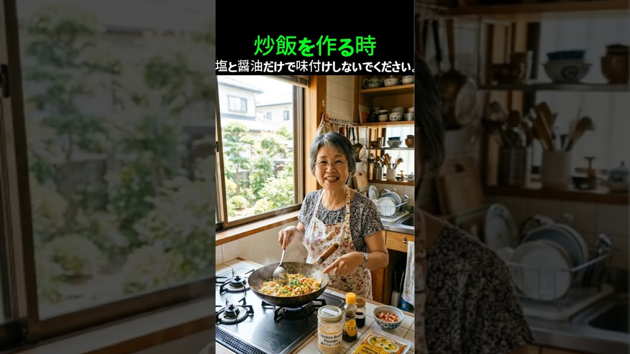 家チャーハンが薄いなら“これ”1つ入れて