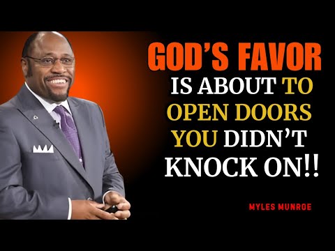 God’s Favor Is About To Open Doors You Didn’t Knock On |  #motivation, #inspiration, #mylesmunroe