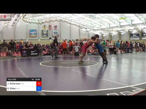 2018 UWW Cadet And U23 Nationals/U23 Greco-Roman 87 RR Rnd 1 - Jimmy Stillerman (LAW) Vs. George S