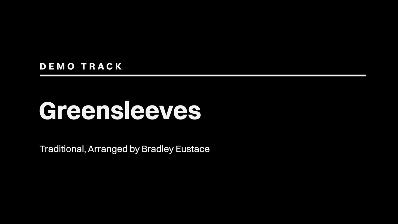 Greensleeves – Demo Track