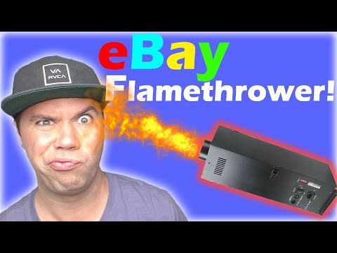 DMX Fire Machine | eBay Flamethrower for $30!