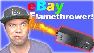 DMX Fire Machine | eBay Flamethrower for $30!
