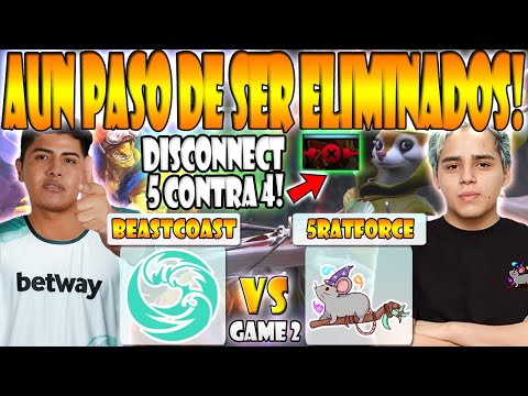 BEASTCOAST VS 5RATFORCESTAFF BO3[GAME 2]ELIMINACIÓN-K1 HECTOR VS MOOZ - BTS PRO SERIES 13:AMERICAS