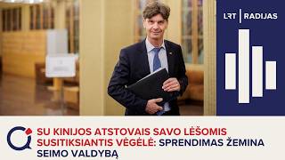 Su Kinijos atstovais savo lėšomis susitiksiantis Vėgėlė: sprendimas žemina Seimo valdybą