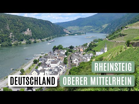 🇩🇪 Rheinsteig • Oberer Mittelrhein • Wandern von Rüdesheim nach Koblenz