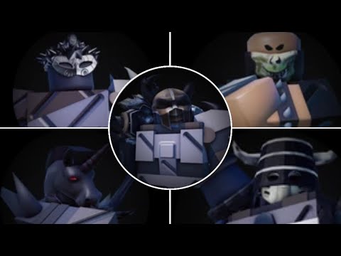 Roblox:The DIVINE RETRIBUTION - All Bosses (Chapter 1 included secret boss)