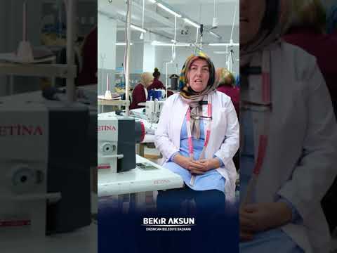 Erzincan Belediyesi Tekstil Üretim Atölyesi. 05.03.2024