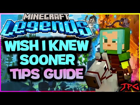 MINECRAFT LEGENDS Game Tips - Wish I Knew Sooner!
