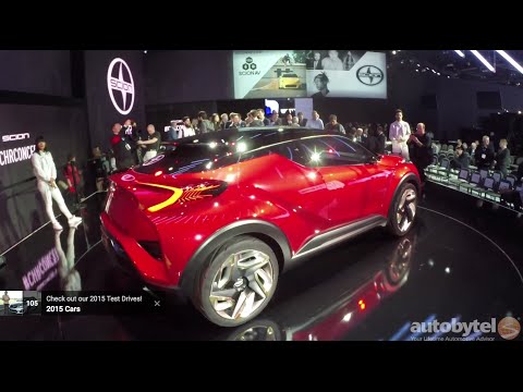 Scion C-HR Concept Car Debut LA Auto Show 2015