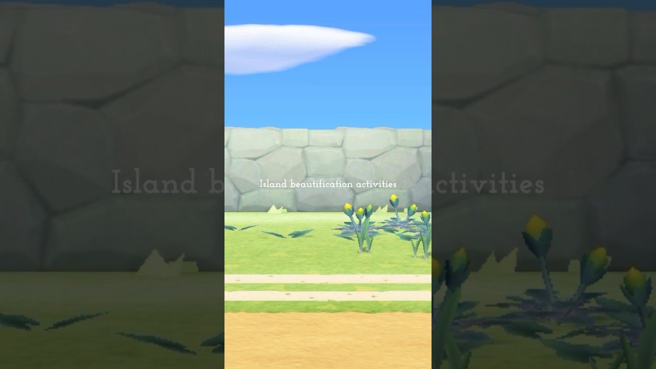 島の美化活動🪴✨あつ森Vlog🌳 #animalcrossingnewhorizons #あつ森 #vlog #animalcrossing #acnh #あつまれどうぶつの森