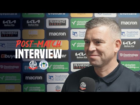STEVEN SCHUMACHER | Head Coach reacts to Wigan Athletic at home