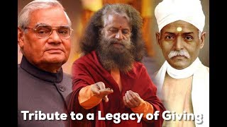 Tribute to a Legacy of Giving: Bharat Ratnas Honoured in Ganga Aarti