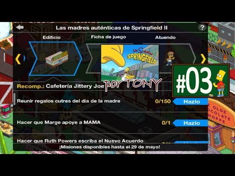 Los Simpson Springfield "Madres'19: Capítulo 3 - La cafetería Jittery Joe" por Tony