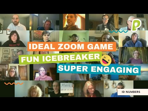 Fun Online Ice-breaker Zoom Games - ID Numbers Virtual Name Game