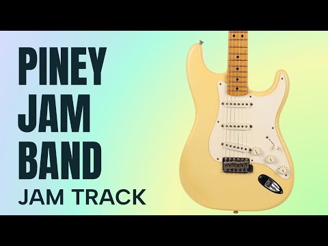 Piney Jam Band Guitar Backing Track Jam in E Mixolydian