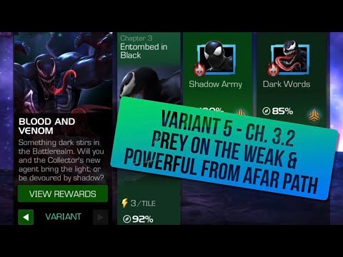 Variant #5 Ch. 3.2 - vs Symbiote Supreme, Void, Hulk, Ironman, Sparky, Medusa, Venom | MCOC