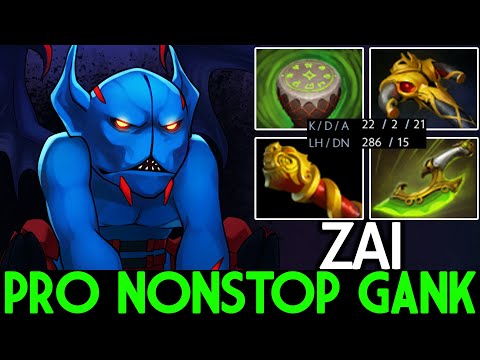 ZAI [Night Stalker] Aggressive Plays Pro Nonstop Gank Dota 2