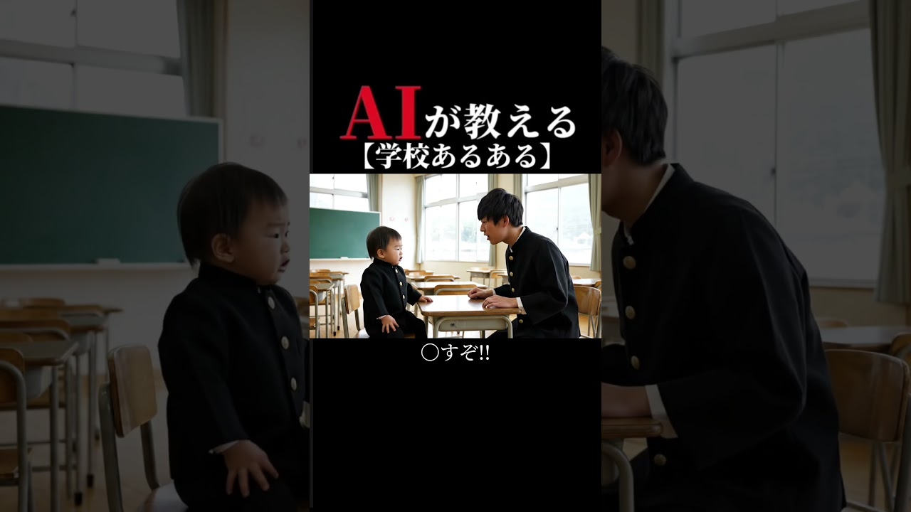 【テストで裏切るやつw】#ai #赤ちゃん #学校あるある #shorts