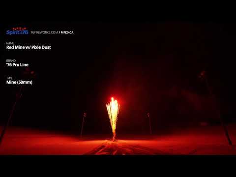 MN240A Red Mine w/ Pixie Dust 50mm - '76 Pro Line