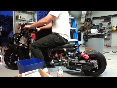 HOnda Ruckus Shock Test Bounce that ASS