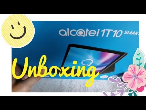 ALCATEL 1T10 (2020) WIFI Only tablet 10 inches | Unboxing Video