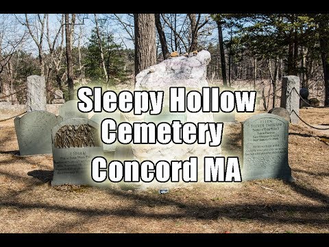 Sleep Hollow Cemetery Concord Massachusetts