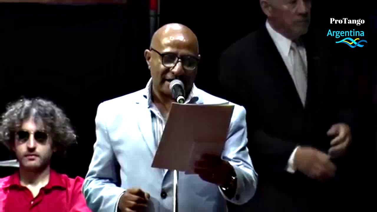 Juan Carlos Copes premio Embajadores del Tango, de ProTango, auspicio de UNESCO