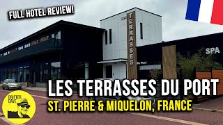 St. Pierre & Miquelon's Best Hotel & Spa! (Les Terrassess du Port:  Full Review) | France  🇫🇷
