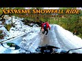 Extreme Snowfall Ride Tungnath To Devprayag Winter Chopta Ride Ep 5