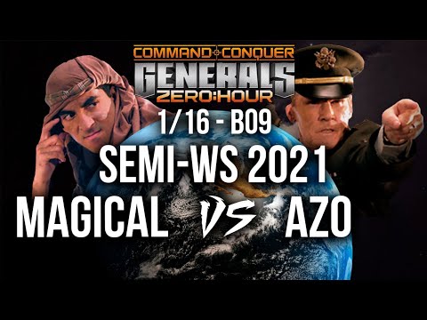 Magical vs Azo - bo9 -  Semi World Series 2021 - КАЗАХСТАН ПРОТИВ АМЕРИКИ - Generals Zero Hour