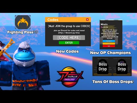 Anime Fighting Simulator Endless Update 4.0 Guide! Boss Fight! Codes! and More!