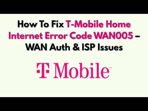Wan005 T Mobile