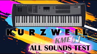 Video thumbnail for Kurzweil KME61 - All Sounds Test by Marcus Silva