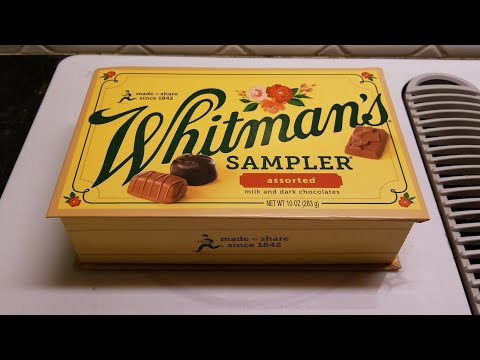 Having Whitman's Sampler assorted milk & dark chocolates for Valentines Day this year! (OFL 1800)