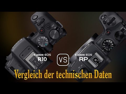 Canon EOS R10 vs. Canon EOS RP: Ein Vergleich der technischen Daten