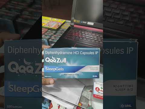 QqqZull SleepGels Diphenhydramine Hydrochloride Tablet