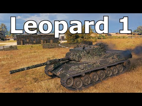 World of Tanks Leopard 1 - 7 Kills 11K Damage