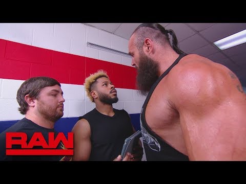Braun Strowman will face "Colin Jost" and "Michael Che" before WrestleMania: Raw, April 1, 2019