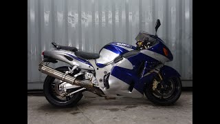☆お得な新規車検2年付 SUZUKI GSX1300R ハヤブサ 隼 テックサーフスリップオン 平成15年式 YouTubeにて動画見れます