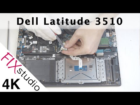 Dell Latitude 3510 - disassemble [4k]