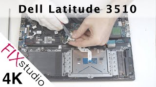 Dell Latitude 3510 - disassemble [4k]