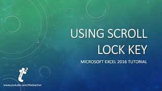 What is Scroll Lock Key and What it Does