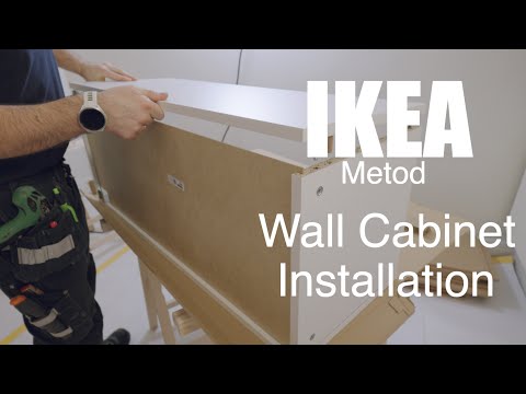 IKEA Metod Wall Cabinet Installation