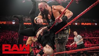 Braun Strowman &amp; Ricochet vs. Drew McIntyre &amp; Baron Corbin: Raw, April 29, 2019