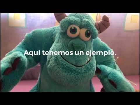 Comparación entre inglés y español.