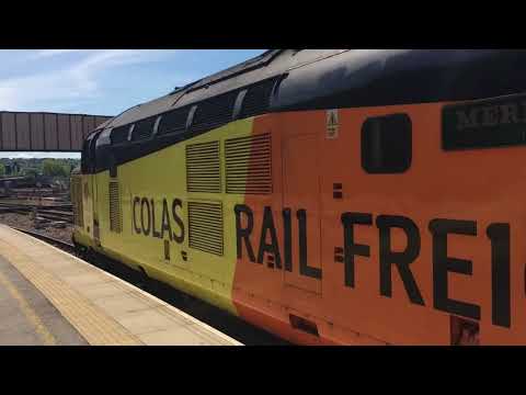 Colas Rail 37099 At Sheffield Name Merl Evans 1947-2016