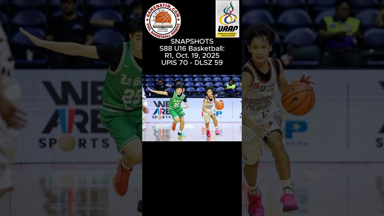 Snapshots: U16 Basketball - UP 70 - DLSU 59